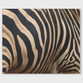 hair skin of zebraskin,animal,background,black,bod ラッピングペーパー (フラット)