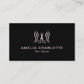 Hair Stylist Appointment Card | Stylists Booking 予約カード (正面)