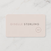 Hair Stylist Feminine Professional 名刺 (正面)