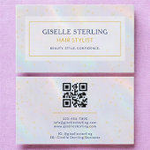 Hair Stylist Holographic 名刺