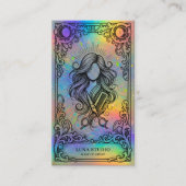 Hair Stylist | Makeup Artist Holographic 名刺 (正面)