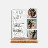 Hair Stylist Salon Services Price List アクリルサイン (正面)