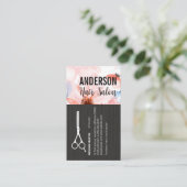 Hair Stylist Scissors | Flowers 名刺 (スタンド正面)