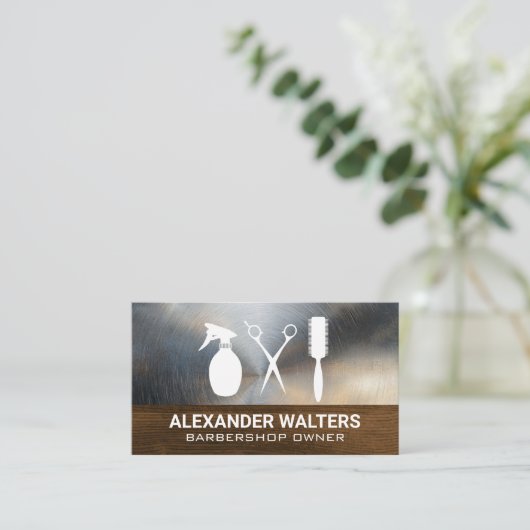 Hair Stylist Tools | Beauty 名刺 (スタンド正面)