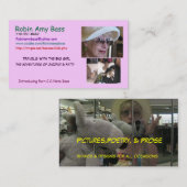 HAIRBALLの細道の任意猫 名刺 (正面/裏面)