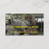 HAIRBALLの細道の任意猫 名刺 (裏面)