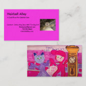 、Hairballの細道、クールな場所F… 名刺 (正面/裏面)