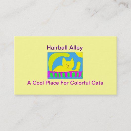 Hairballの細道 名刺 (正面)