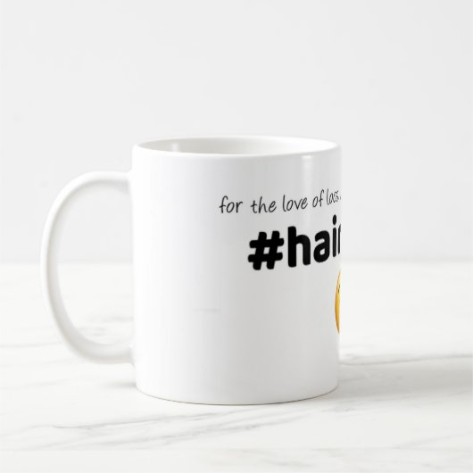 #haircrushマグカップ1 コーヒーマグカップ (左)