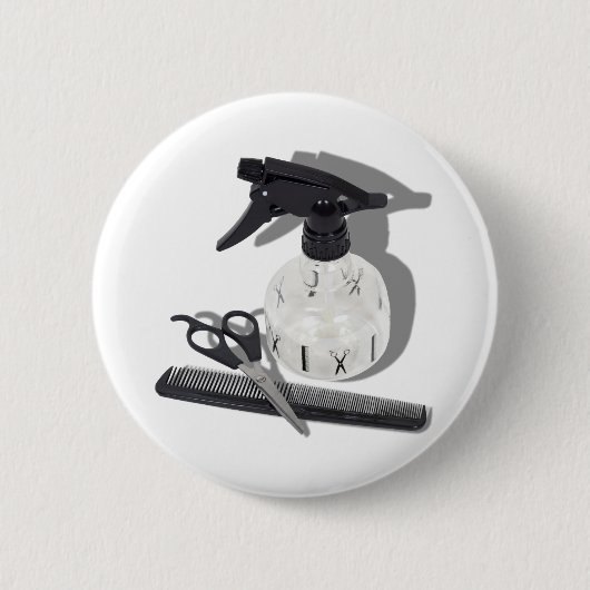 HairdresserItems060910Shadows 缶バッジ (正面)