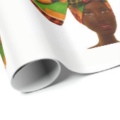 Hairitageの頭部の覆いのギフト用包装紙 ラッピングペーパー (ロールコーナー)