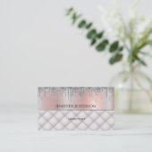 HAIRSTYLISTサロン名刺 予約カード (スタンド正面)