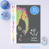 Hairstylist Discount Offer Flyer チラシ (シングル)