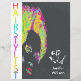 Hairstylist Flyer チラシ