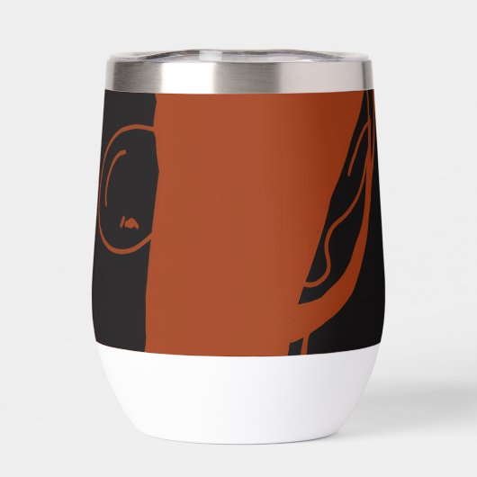 Hairy Muppet Elf Wine Tumbler (背面)