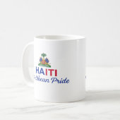 Haiti国章|日常の誇り コーヒーマグカップ (正面左)