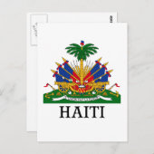 HAITI – 紋章・紋章・紋章・紋章 ポストカード (正面/裏面)