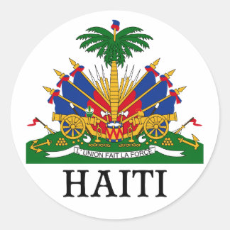 HAITI – 紋章・紋章・紋章・紋章 ラウンドシール