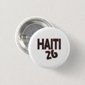 Haiti 26 text  缶バッジ (正面&裏面)
