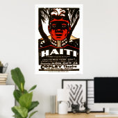 Haiti Black Napoleon 1938 WPA ポスター (ホームオフィス)
