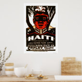 Haiti Black Napoleon 1938 WPA ポスター (キッチン)