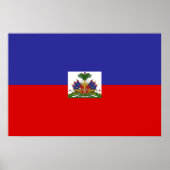 Haiti Flag ポスター (正面)