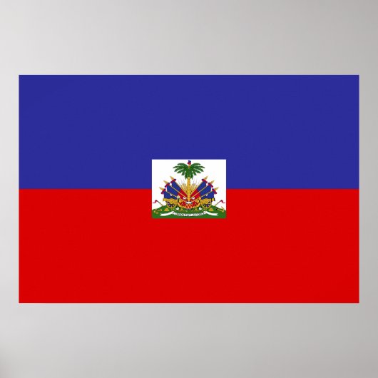 Haiti Flag ポスター (正面)