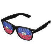 Haiti flag  レトロサングラス (アングル)