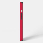 Haiti Flag iPhoneケース (左側面)