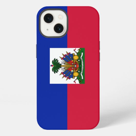 Haiti Flag iPhoneケース (裏面)