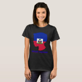 Haiti Haitian Flag Day Proud Man Ayiti Boy Tシャツ (正面フル)