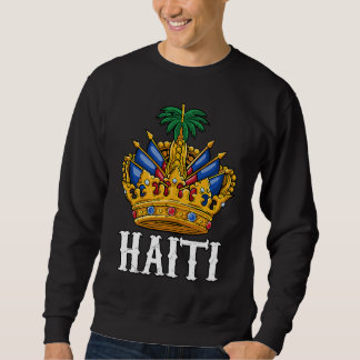 Haiti Haitian Flag Day Proud Prince Boy Ayiti Kid  スウェットシャツ