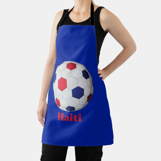 Haiti Soccer エプロン (インサイチュ)