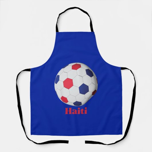 Haiti Soccer エプロン (正面)