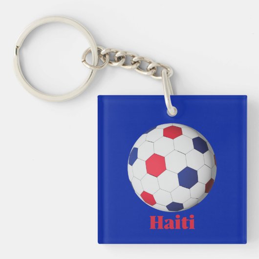Haiti Soccer キーホルダー (正面)