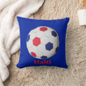 Haiti Soccer クッション (ブランケット)