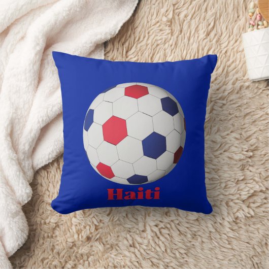 Haiti Soccer クッション (ブランケット)