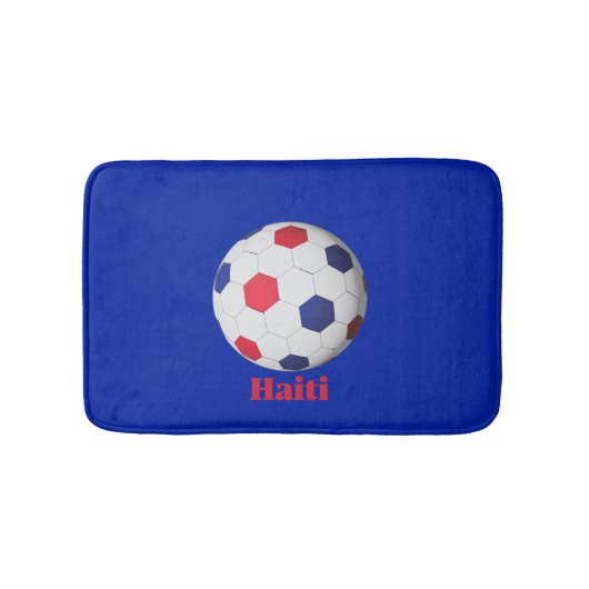 Haiti Soccer バスマット (正面)