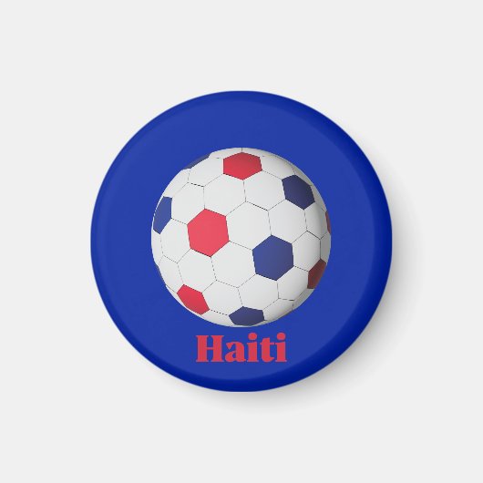 Haiti Soccer マグネット (正面)