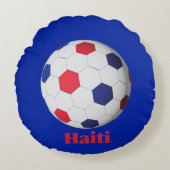 Haiti Soccer ラウンドクッション (正面)
