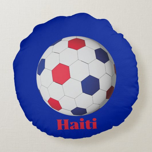 Haiti Soccer ラウンドクッション (裏面)