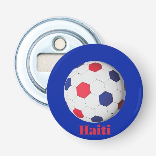 Haiti Soccer 栓抜き (正面)