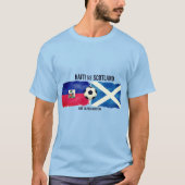 Haiti vs Scotland Soccer Match World Cup Tシャツ (正面)