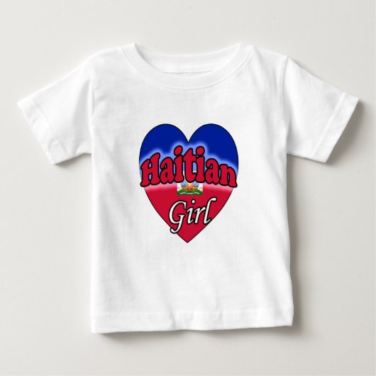 Haitian Girl ベビーTシャツ (正面)