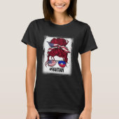 Haitian Girl Haiti Roots Tシャツ (正面)