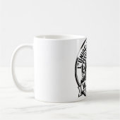 Haitian National Emblem Vintage Art コーヒーマグカップ (左)