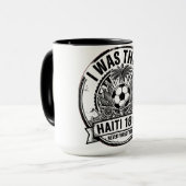 Haitian National Emblem Vintage Design Retro  マグカップ (正面左)