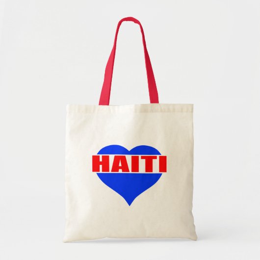 haitiheart002 トートバッグ (正面)