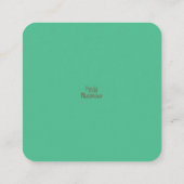 Hajj Mabrour、Mecca Saudi Arabiaの聖カアバ エンクロージャーカード (裏面)