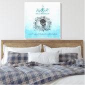 Hajj Mabrour、Mecca Saudi Arabiaの聖カアバ キャンバスプリント (インサイチュ (寝室))